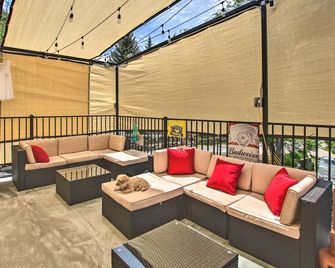 Modern Lava Hot Springs Studio, Walk to Pools - Lava Hot Springs - Balkón