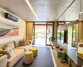 Flats no Malawí Beach Houses - Ipojuca - Sala de estar