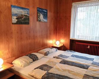 Small but nice: vacation apartment near the beach (800 m) - Borkum - Slaapkamer