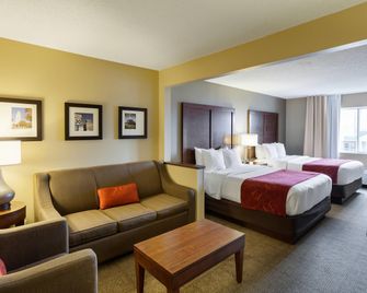 Comfort Suites Lincoln North - Lincoln - Bedroom