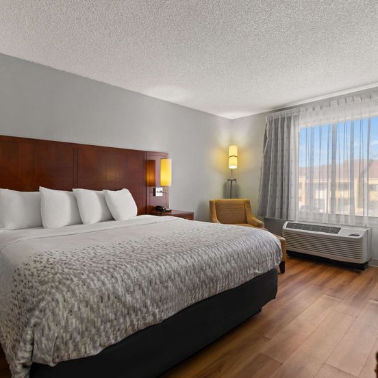 Bedroom view of Econo Lodge