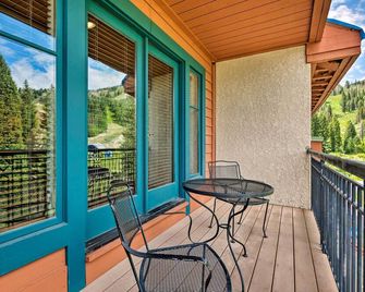 Ski-In/Ski-Out Solitude Condo w/ Rooftop Hot Tub! - Salt Lake City - Balcony