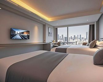 Homeinn Aifeel Hotel (Huaihua Railway Station Bbk Zhonghuan Plaza) - Huaihua - Bedroom