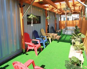 Twin room Sameday reservation OK Stay overnigh / Shibetsugun Hokkaidō - Nakashibetsu - Pátio