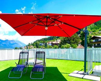 Exklusive Penthousewohnung mit Tesla-Wallbox in Innsbruck - انسبروك - شرفة مرصوفة