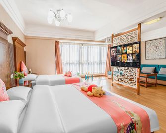 Mingfanju Hotel (Kunming Golden Horse Bijifang Old Street) - Kunming - Bedroom