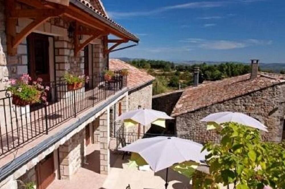 Aux Vieux Arceaux - Mercuer - Balkon