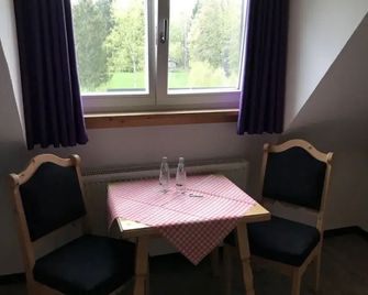 Jagdschloss Windenhütte - Thale - Essbereich