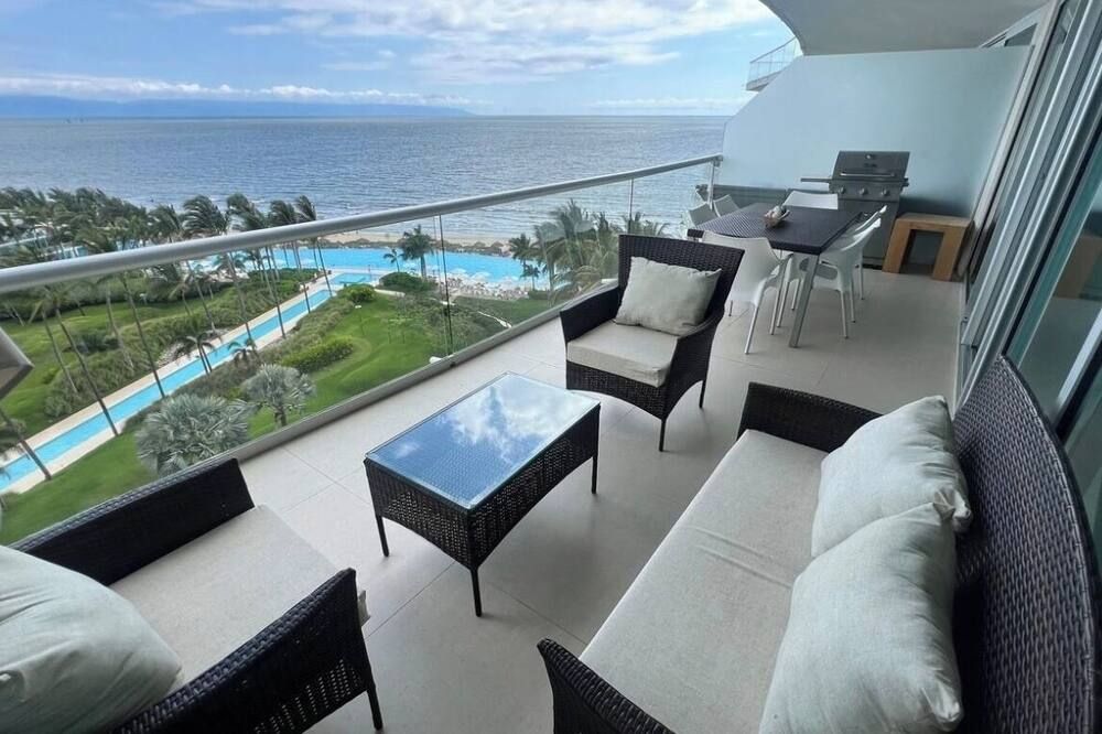 Ocean Front Condo Nuevo Vallarta - Mezcales - Balcony
