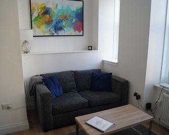 Luxury 1-Bedroom Apartment - Central Dundee - Dundee - Living room