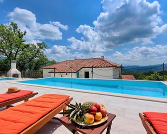 Beautiful Newly Renovated Villa With Private Pools - Buzet - Pool