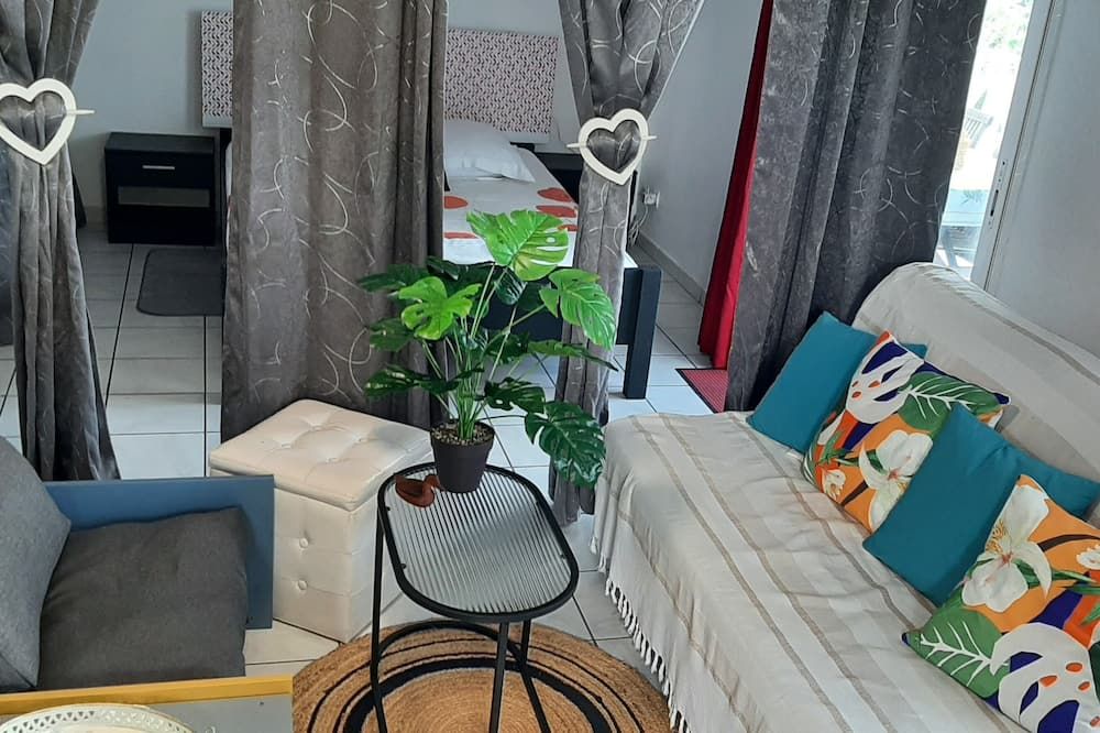 Palmer : F3 Panoramic Sea View 1-4 Persons - Petite-Ile - Stue