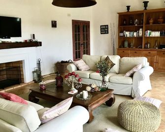 Typical Alentejo house with swimming pool (Costa Alentejana, 15 minutes from Porto Covo) - Santiago do Cacém - Obývací pokoj