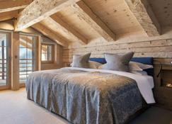 New, Luxurious and Central Art Penthouse - Verbier - Bedroom
