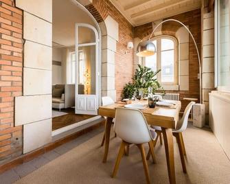 Coast Keyweek Duplex Apartment In The City Center With Sea View - Biarritz - Dining room