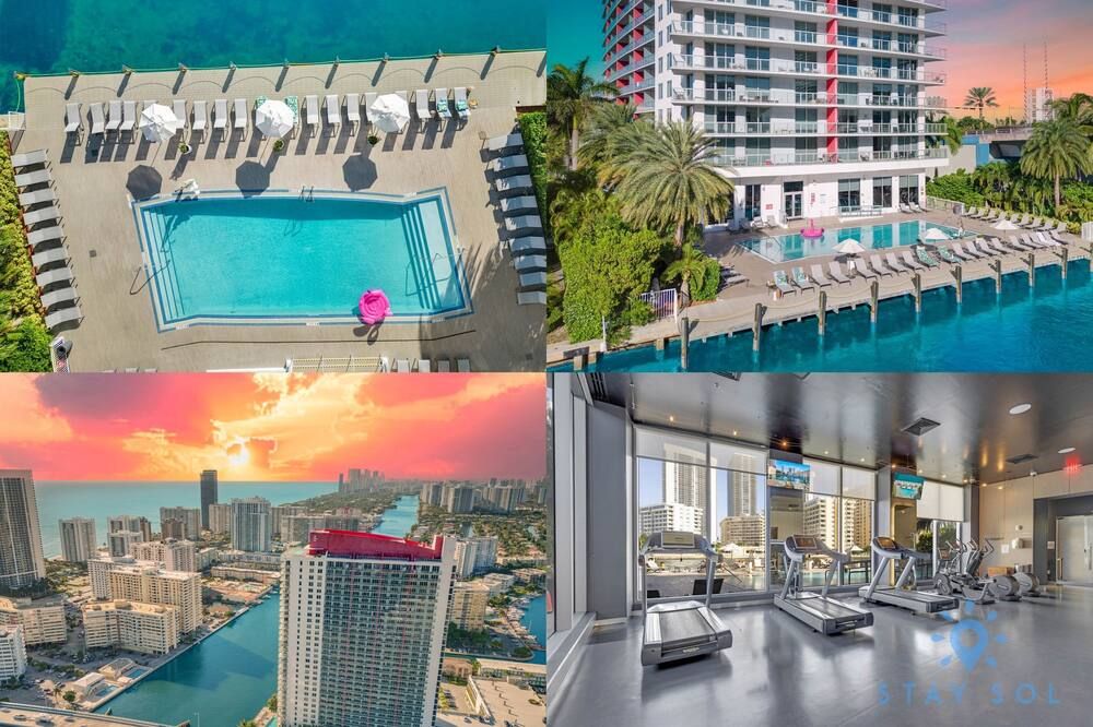 Deluxe Studio Amazing View Pininfarina Design - הלנדייל ביץ' - בריכה