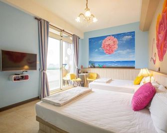 سمر لاف فيلا - Jinning Township - غرفة نوم