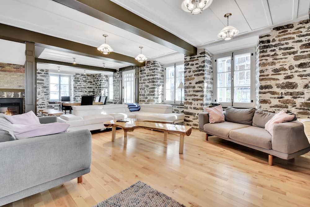 Maison patrimoniale William 1er (#300709) - كويبيك ستي - غرفة معيشة