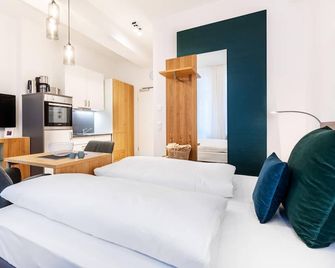 Ferienapartments am Krusespeicher Ferienapartments am Krusespeicher 1-07 - Wismar - Bedroom