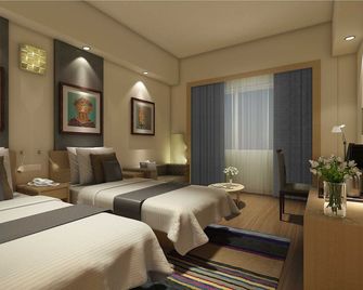 Lemon Tree Premier, Delhi Airport - New Delhi - Slaapkamer