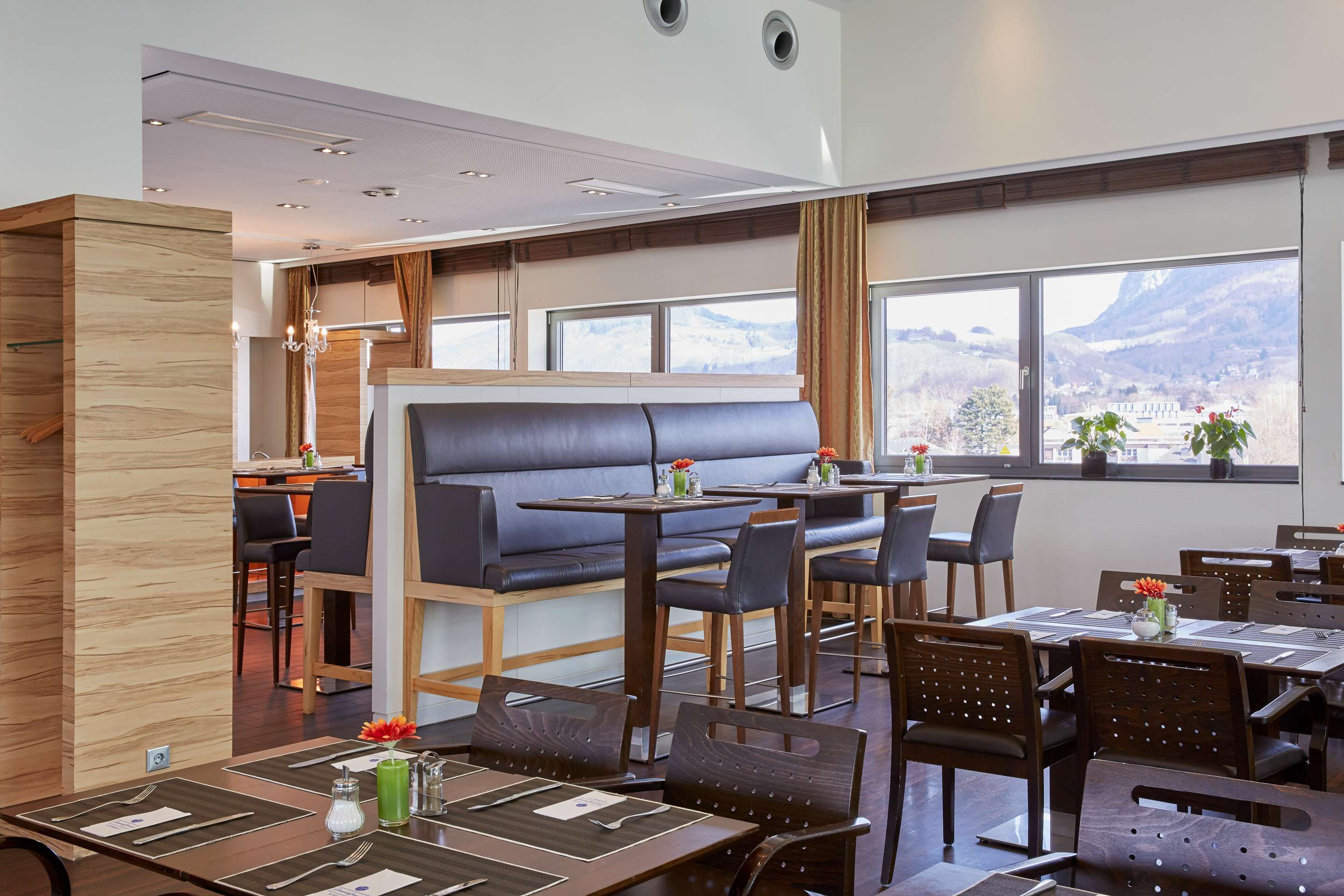 Restaurant view of H+ Hotel Salzburg