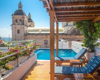 Casa Claver Loft Boutique Hotel - קרטחנה דה אינדיאס - בריכה