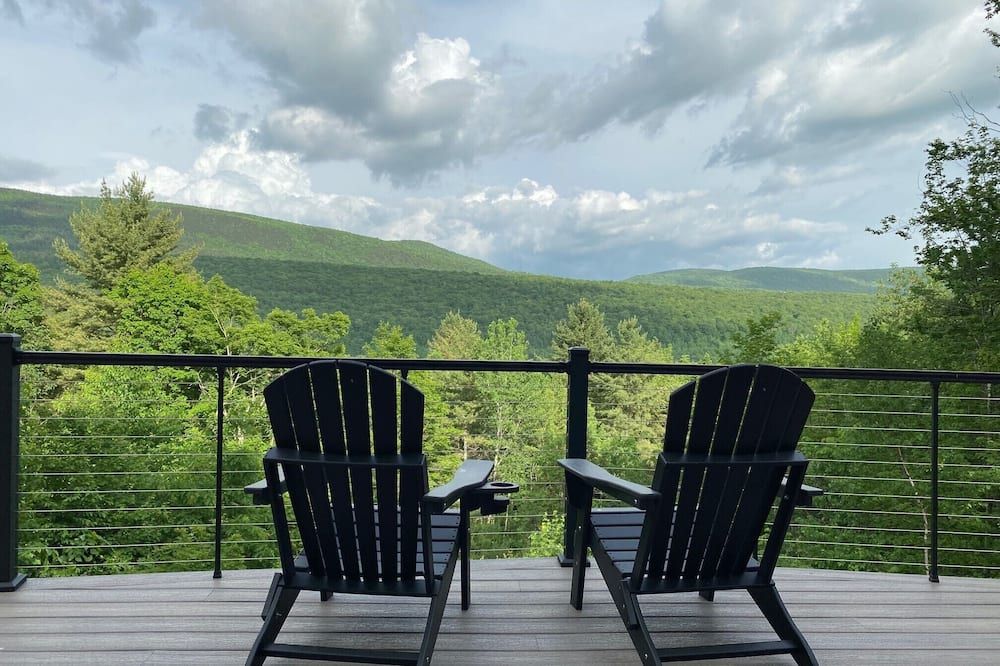 Modern mountain home - Vermont Ski House close to Stratton - Dorset - Balcony