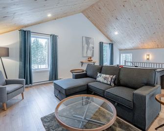 Le Chalet ODIN, spa, sauna, piscine - Shannon - Salon