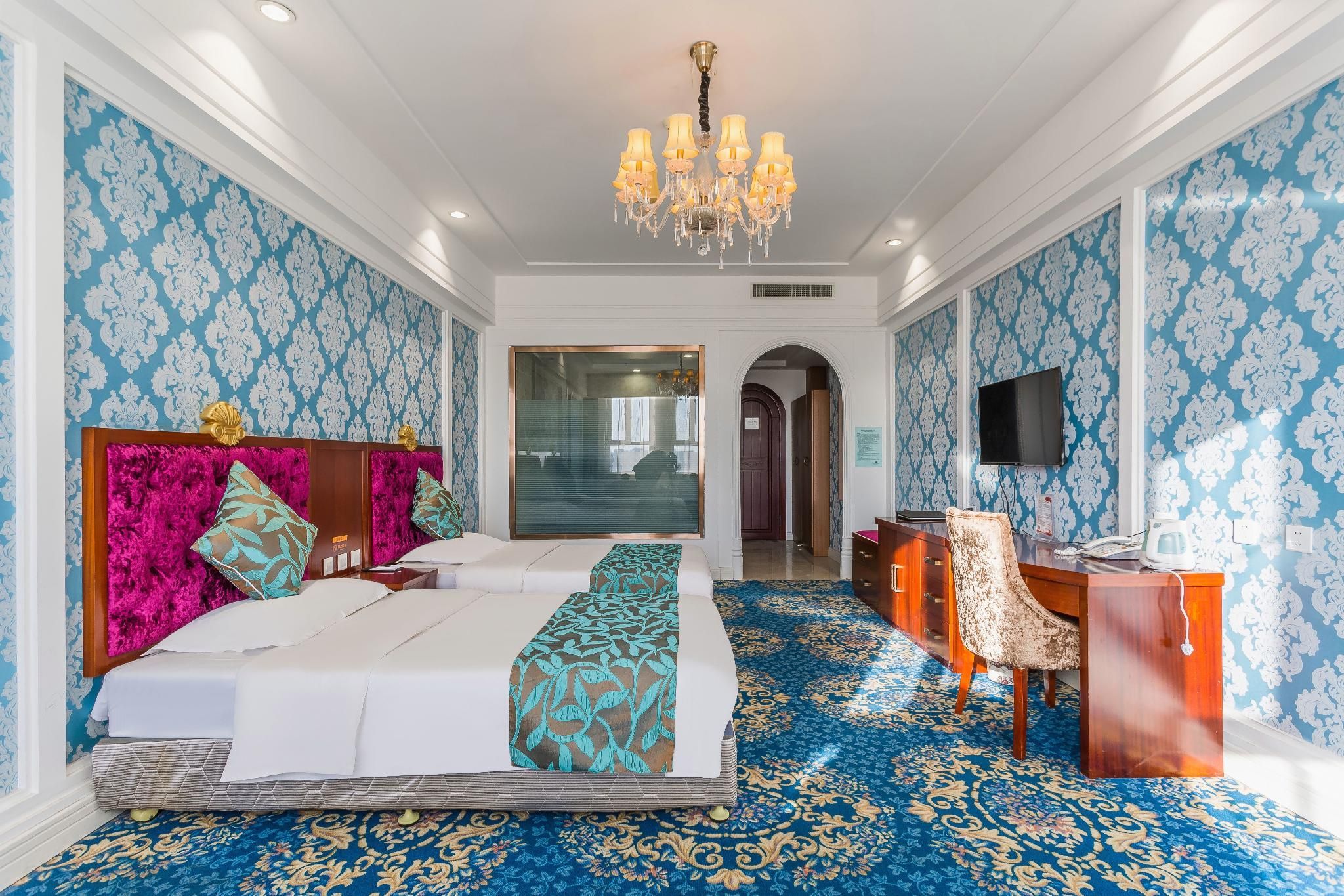 Tiancheng Peter international Hotel - Hulunbuir - Camera da letto