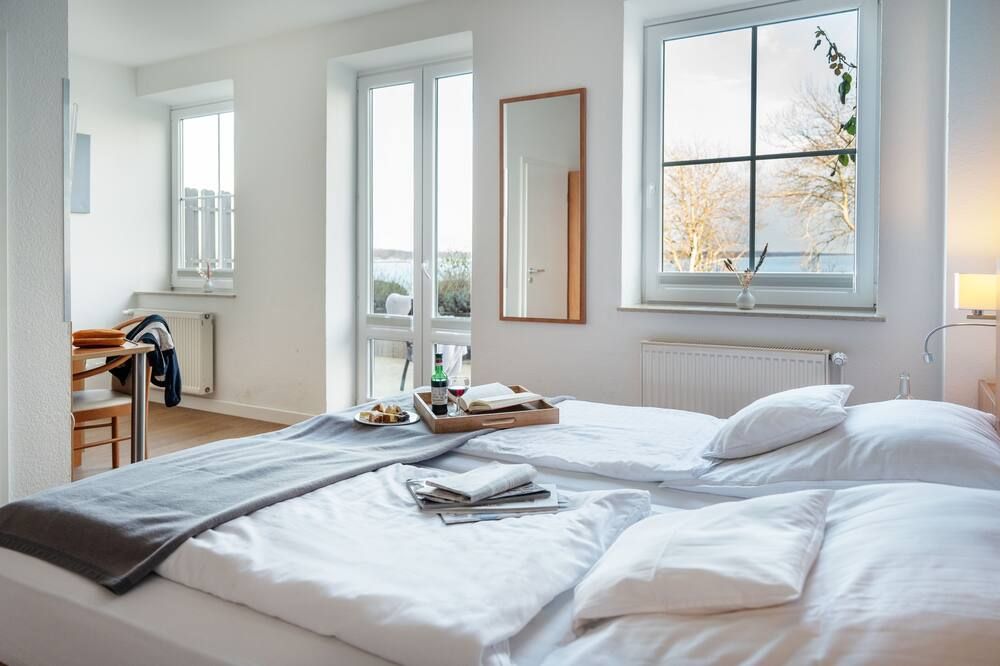 Hotel Alte Fischereischule - Еккернфьорде - Спальня