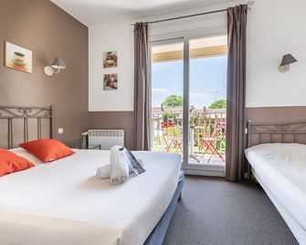Hotel Les Vieux Acacias - Bégadan - Slaapkamer