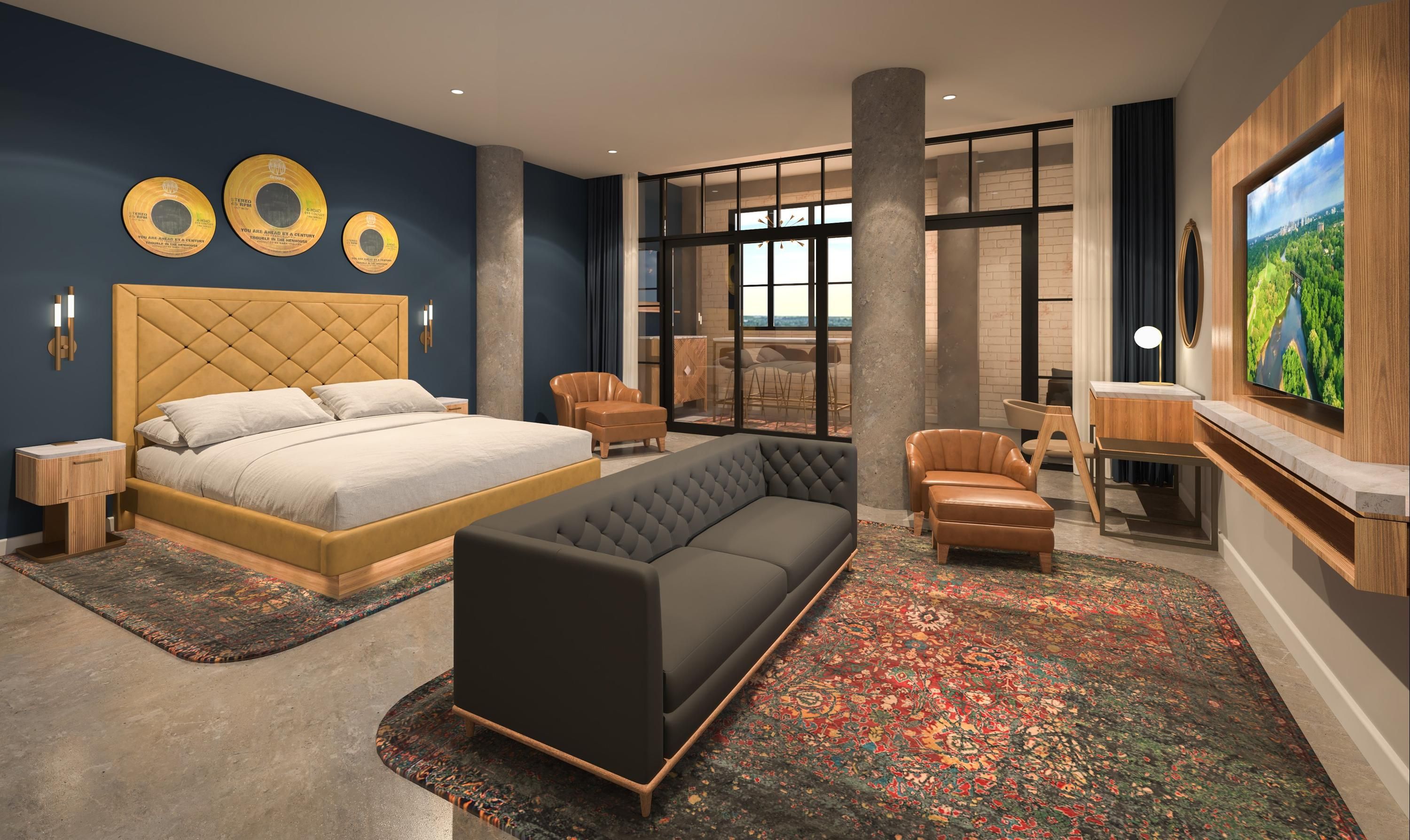 Hard Rock Hotel London Ontario - לונדון - חדר שינה