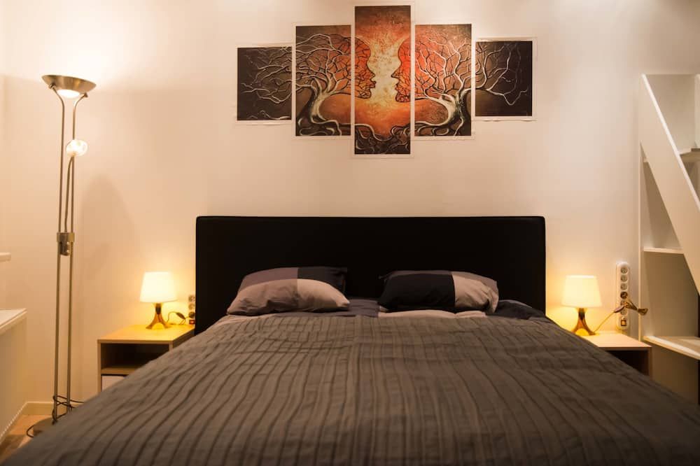 Villa Einstein Apartments - אנטוורפן - חדר שינה