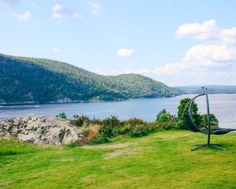 Modern cabin with a panoramic view of the Oslo Fjord - Drobak