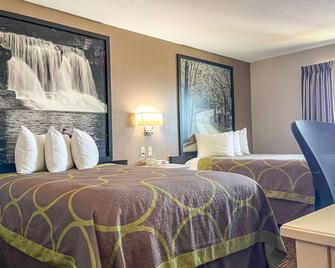 Super 8 by Wyndham Indianapolis/Emerson Ave - Indianapolis - Bedroom