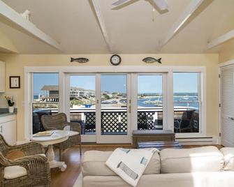 Cozy Downtown Condo with Gorgeous Water and Sunset Views - Westerly - Living room
