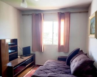 Praia do Morro para até 6 pessoas - Guarapari - Sala de estar