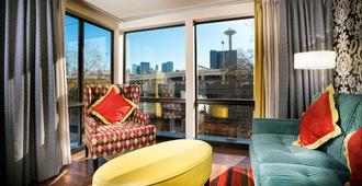 Staypineapple, The Maxwell Hotel, Seattle Center Seattle - Seattle - Wohnzimmer