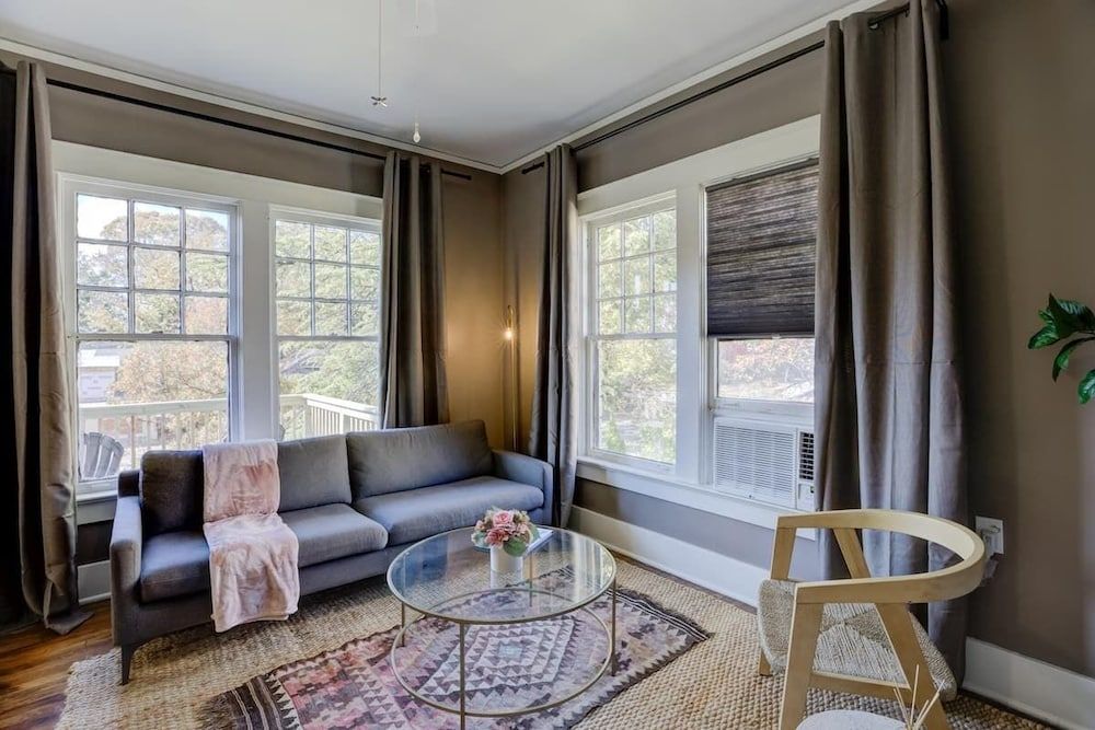 Vintage Boho Apartment in Great Midtown Location! - ممفيس (تنيسي) - غرفة معيشة