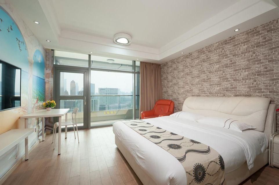 Yicheng Apartment Hotel (Guangzhou East Railway Station Vili International) - Guangzhou - Bedroom