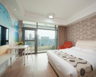 Yicheng Apartment Hotel (Guangzhou East Railway Station Vili International) - Guangzhou - Bedroom