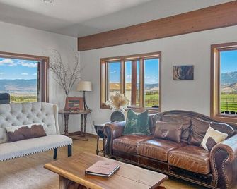 The Ranch House @ Wrich Ranches - Crawford - Sala de estar