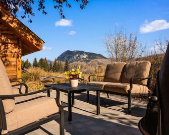 NEW Oh-Be-Joyful Ranch! Private cabin w hot tub & huge stone fireplace! - Crested Butte - Balcony