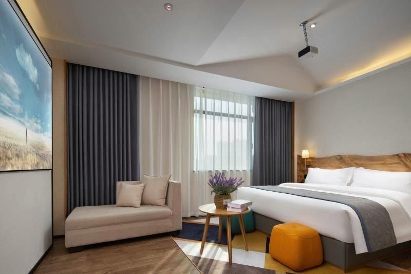 Pengbo Hotel (Changsha Window of the World Colorful Box Branch) - צ'נגשה - חדר שינה