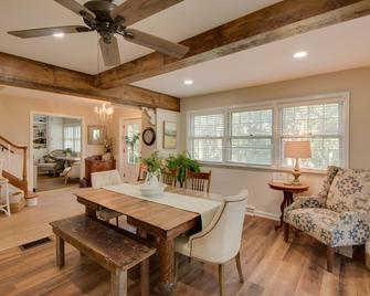 Charming Villisca Getaway w/ Screened Porch! - Villisca - Salle à manger