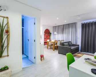 Apartamento com quintal na Praça do Pôr do Sol - São Paulo - Sala de estar