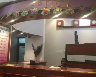 Natron Palace Hotel - Arusha - Front desk