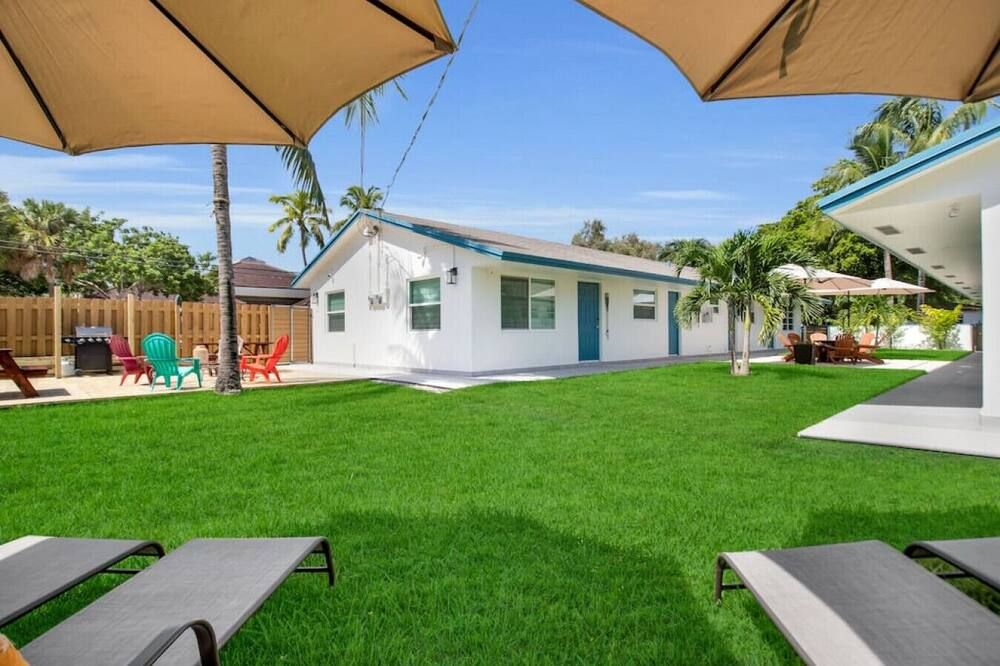 Paradise villa near City/Beach/Airport - פורט לודרדייל - פטיו