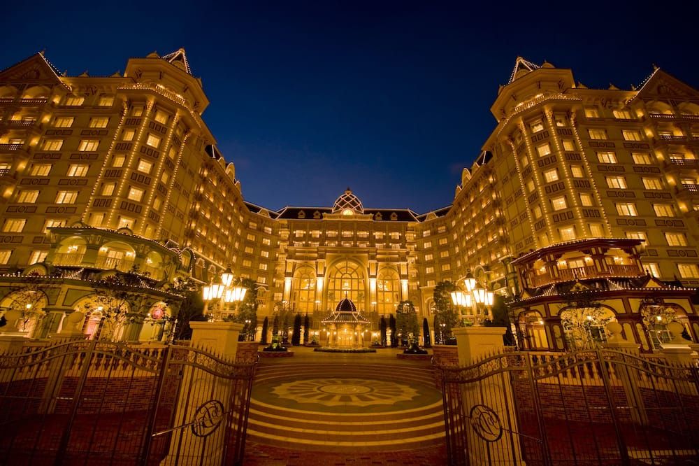 Tokyo Disneyland (R) Hotel C$ 574 (C̶$̶ ̶1̶,̶6̶8̶5̶). Urayasu