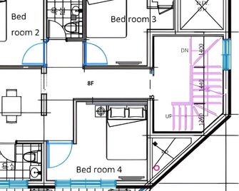 Hotel Whooahan Suyu - Seül - Floorplan